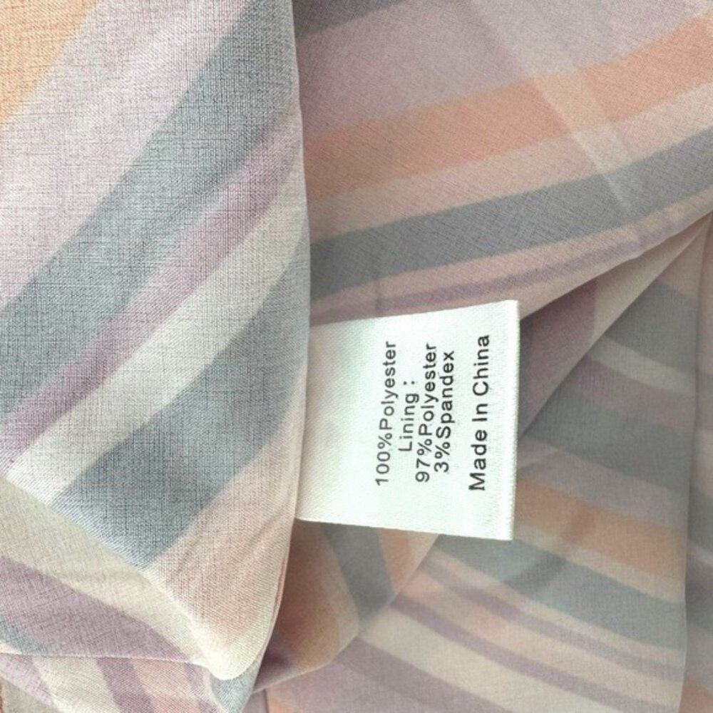 Tuckernuck One-Shoulder Maxi Dress in Pink and Red Wave Print - Picture 11 of 12